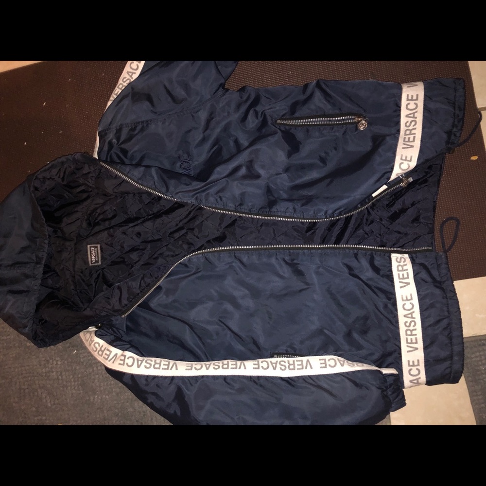 Versace.  Vintage jacket.  Super awesome men’s xl